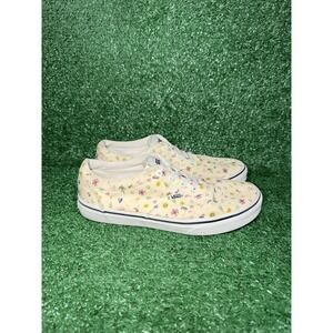 Vans Classic Floral Skate Shoes Lace Up Walking Casual Sneakers Womens Size 7.5